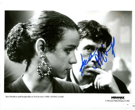DAVIDSON JAYE: (1968- ) English model, fashion stylist and actor, an Academy Award nominee for Best Supporting Actor in 1992 