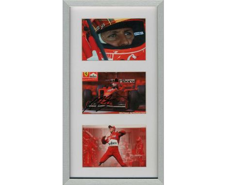 SCHUMACHER MICHAEL: (1969- ) German motor racing driver, Formula One World Champion 1994, 1995, 2000, 2001, 2002, 2003 &amp; 