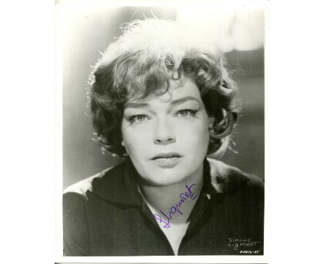 SIGNORET SIMONE: (1921-1985) French actress, Academy Award winner for Best Actress in 1959 for her role as Alice Aisgill in R