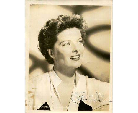 HEPBURN KATHARINE: (1907-2003) American actress, Academy Award winner for Best Actress in 1932/33 for her role as Eva Lovelac