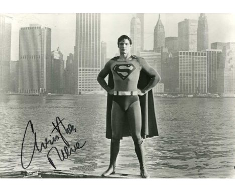 REEVE CHRISTOPHER: (1952-2004) American Actor, remembered for playing the title character in the superhero film Superman (197