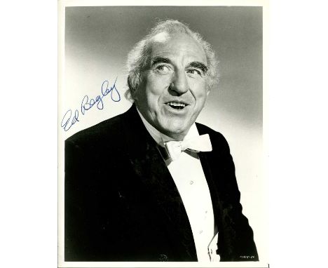 BEGLEY ED: (1901-1970) American actor, Academy Award winner for Best Supporting Actor in 1962 for his role as Tom ‘Boss’ Finl