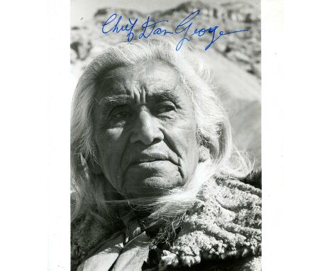 GEORGE CHIEF DAN: (1899-1981) Chief of the Tsleil-Waututh Nation in British Columbia, Canada, and an actor who was an Academy