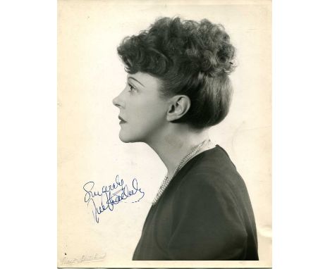 CHATTERTON RUTH: (1892-1961) American actress, an Academy Award nominee for Best Actress in 1928/29 for her performance as Ja
