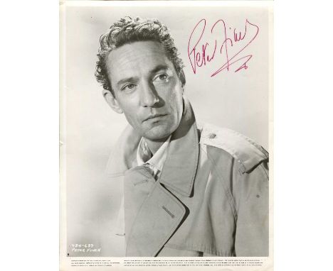 FINCH PETER: (1912-1977) English-born Australian actor, posthumous Academy Award winner for Best Actor in 1976 for his role a