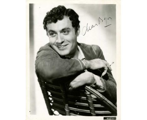 BOYER CHARLES: (1899-1978) French-born American actor, an Academy Award nominee for Best Actor on four occasions in 1937, 193