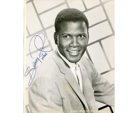 POITIER SIDNEY: (1927-2022) American actor, Academy Award winner for Best Actor in 1963 for his role as Homer Smith in Lillie