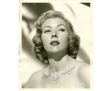 GRAHAME GLORIA: (1923-1981) American actress, Academy Award winner for Best Supporting Actress in 1952 for her role as Rosema