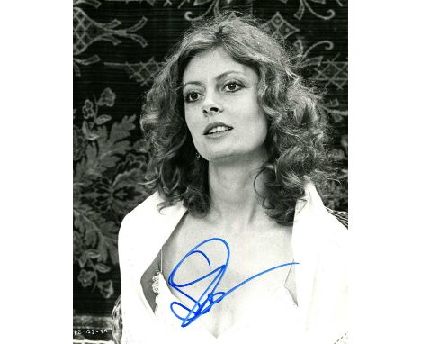 SARANDON SUSAN: (1946- ) American actress, Academy Award winner for Best Actress in 1995 for her role as Sister Helen Prejean