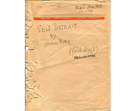 RAY MAN: (1890-1976) American visual artist, a significant contributor to the Dada and Surrealist movements and a renowned pi