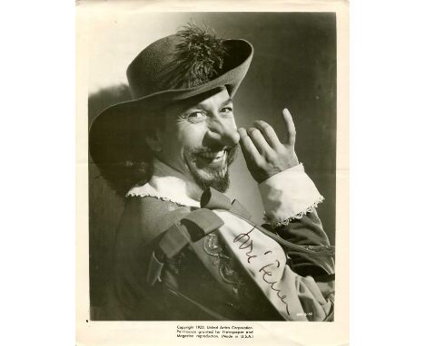 FERRER JOSE: (1909-1992) Puerto Rican actor, Academy Award winner for Best Actor in 1950 for his role as Cyrano de Bergerac i