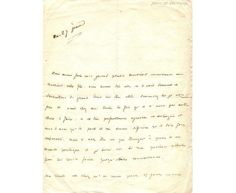 EUROPEAN LITERATURE: Selection of A.Ls.S. etc. by various European writers, poets, journalists and historians etc., mainly Fr