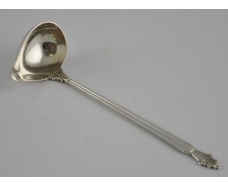 A George Jenson silver toddy ladle