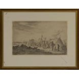 Goyen, Jan van - Kopie nach: Zelte am Strand