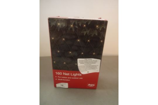 Argos 160 Net Lights For Indoor And Outdoor Use Multi Function Argos 160 Net Lights For Indoor And Outdoor Use Multi Function Tested Working Boxed