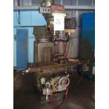 Ryder  10"  x  50" Ryder Model 3VH Vertical Mill, S/N 73315, Heidenheim 3 Axis Digital Readout