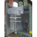 Wheelabrator 36" x  48" Wheelabrator Model 42X72 Spinner Hanger Blast Machine S/N 1686 (1995), 2