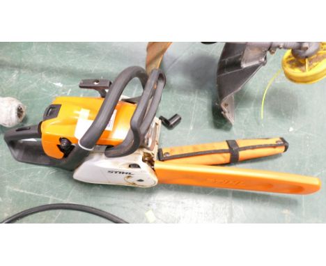 Stihl petrol chainsaw