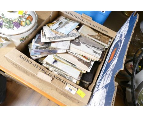 Vintage photo albums and postcards 