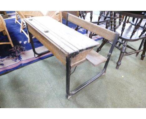 Vintage child's school desk 