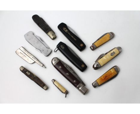 Vintage penknives  This bladed lot is not for sale to people under the age of 18. By bidding on this item you are declaring t