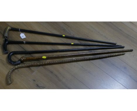 Vintage walking sticks 