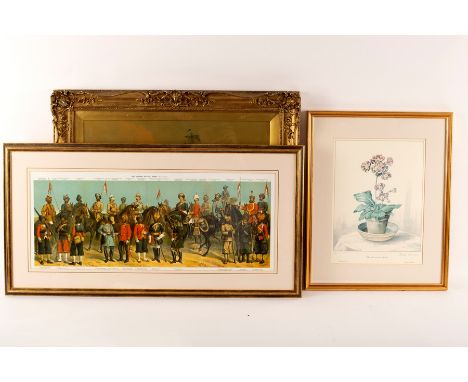 After R Simkin/The Indian Native Army/lithograph/and sundry pictures CONDITION REPORT: It is a reproduction photographic prin