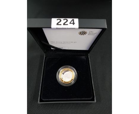 2016 BRILLIANT UNCIRCULATED ARMY £2 