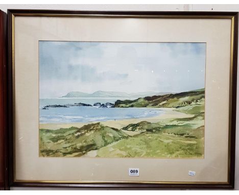 WATER COLOUR SEASCAPE - GEORGE MORRISON 