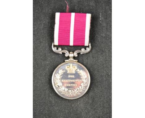 An Elizabeth II Army Meritorious Service Medal, Type A, inscribed '22178011 WO2 E.J.Goodman RAOC', swivel suspension.CONDITIO