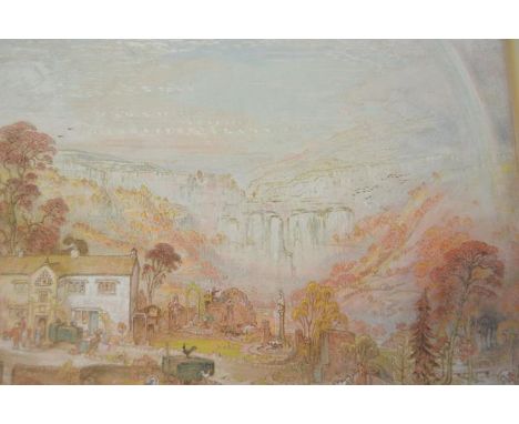William Shackleton (1872-1933) - "Hilltop Cottage, the Artist's Cottage at Malham" - 36x43cm mixed media on canvas/board, sig