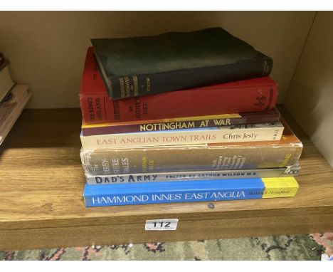 Local history including Nottingham at war, Dad's army, Derbyshire Dales