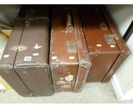 Three vintage cases