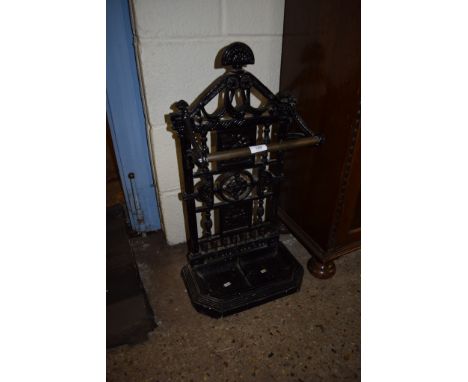 MODERN REPRODUCTION VICTORIAN STYLE METAL STICK STAND