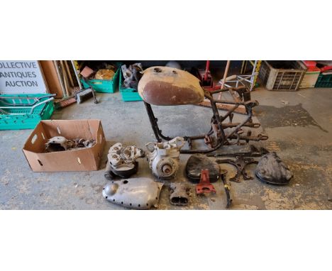 c.1959 BSA A10 Golden Flash, project. Registration number not registered. Frame number FA7 15404. Engine (1960) DA10 8565.Buy