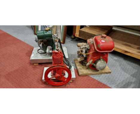 A JAP small stationary engine, a London engine and a Suffolk engine (3)