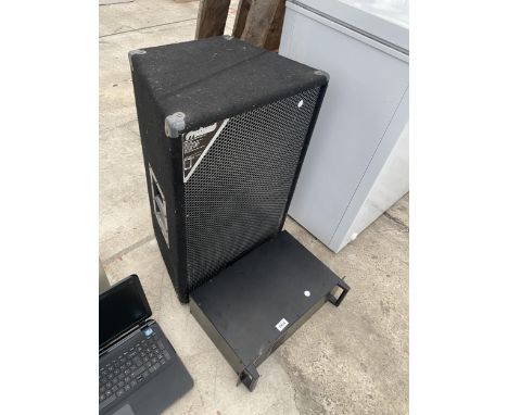 A NORTH SUPPLY AMPLIFIER AND A PROSOUND SPEAKER 