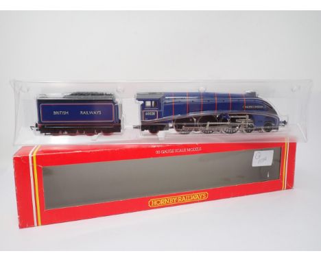 A boxed Hornby 00 gauge A4 Locomotive 'Walter K. Whigham' in BR blue livery 