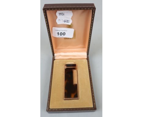 Cased Dunhill lighter 