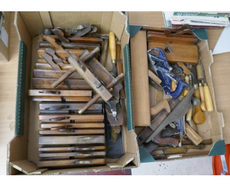 Collection of carpentry tools 