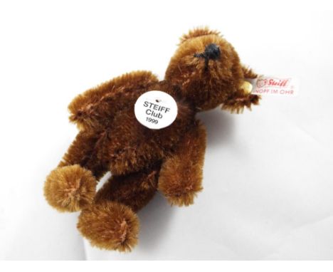 A Steiff miniature teddy bear 1999. Estimate £35 - £45