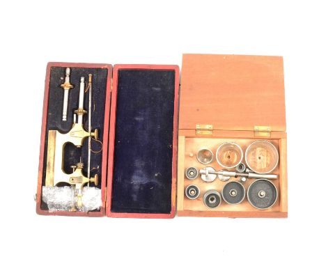 Three plastic crates of small watch tools