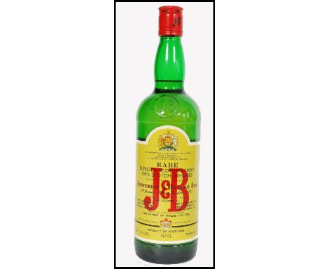 A vintage J&amp;B Justerini &amp; Brooks Ltd blended Scotch whisky 26 2/3 fl.oz / 75.7cl / 70 proof - By Appointment to her m