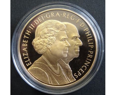 Coin, Great Britain, Royal Mint, Proof Gold £5, 2007, in capsule of issue, no outer case or certificate. FDC