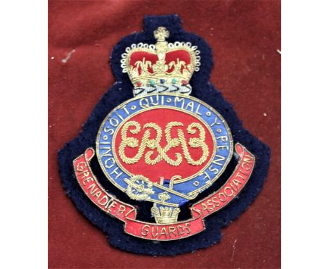 The Grenadier Guards Association EIIR Blazer Patch