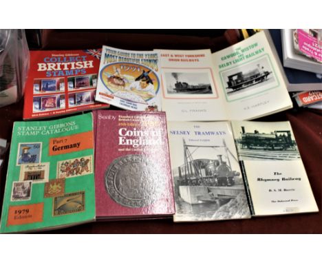 A selection of (7) reference books including: The Selsey Tramways, The Rhymney Railway, The Cawood Wistow and Selby Light Rai