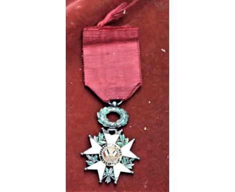 French WWI Legion of Honour Officers silver variant, sadly missing some enamel but an excellent medal 