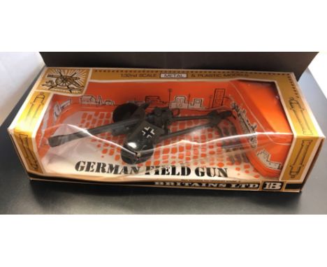 Britain's German Field Gun Green. Model 9732 Good condition