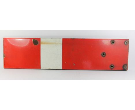 A 3ft enamel home signal blade