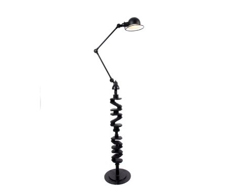Takis  (Panayiotis Vassilakis) (Greek, 1925-2019)Lampe signé des initiales et numéroté 6/11 (sur la base)acier et lampehauter